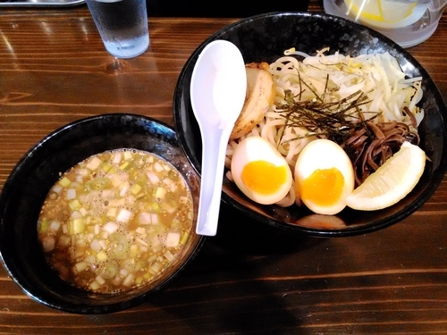 「醤油つけ麺」@麺屋 虎威原の写真