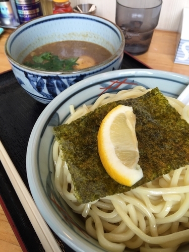 「濃厚煮干しつけ麺大盛り」@麺屋 まいどの写真