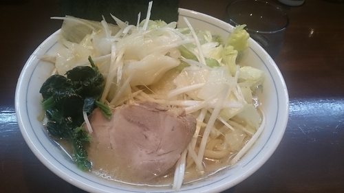「合わせ野菜ラーメン」@横浜家系ラーメン 中島家の写真
