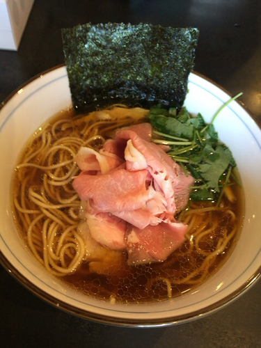 「煮干しそば 800円」@中華そば 四つ葉の写真