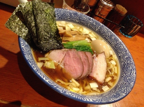 「特製手揉み中華蕎麦（醤油）」@麺処 ほん田の写真