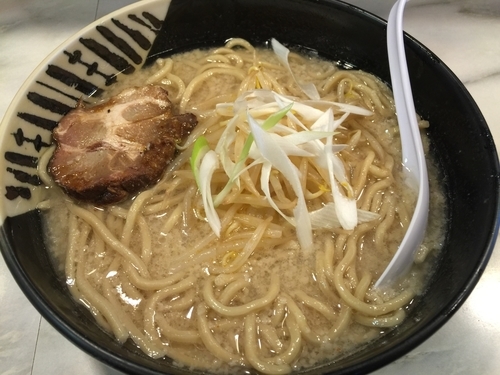 「原点ら〜めん_正油（大盛）」@原点の写真