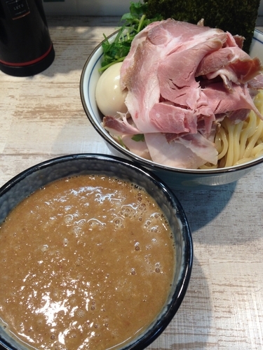 「特製つけそば」@中華そば 四つ葉の写真