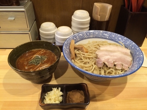 「【限定】味噌つけめん」@自家製麺 竜葵の写真