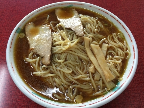 「中華そば(大盛)」@中華そば 酔仙閣の写真