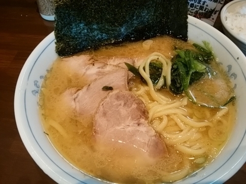 「のりチャーシュー麺」@横浜家系ラーメン 中島家の写真
