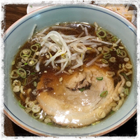 ラーメン。醤油味。