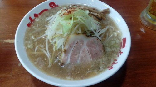 「にぼ豚（800円）」@なんつッ亭 弐 品川店の写真