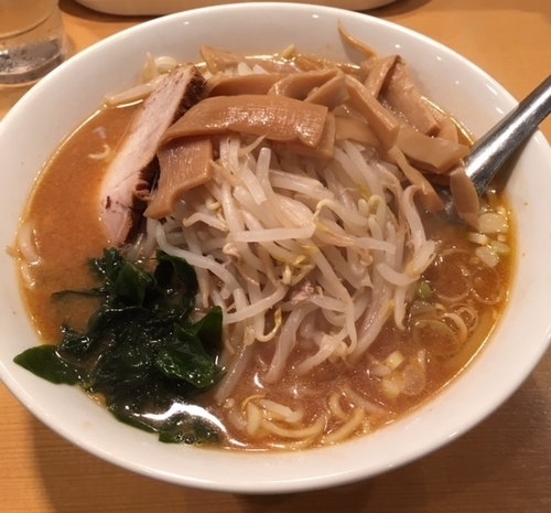 「味噌ラーメン（固め￥800）」@えぞ菊 御徒町店の写真