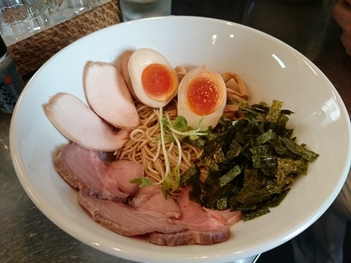 「煮干油そば 780円」@さんじの写真