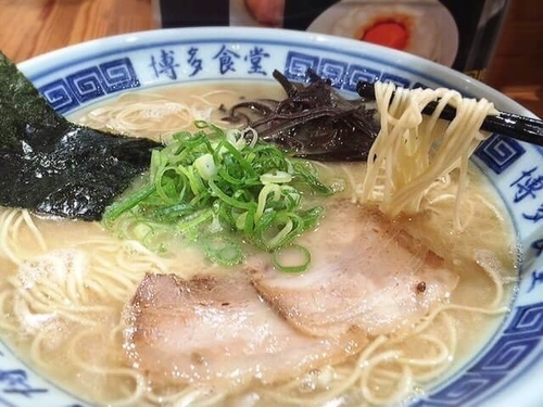 「ラーメン(600円)」@博多食堂 渋谷店の写真