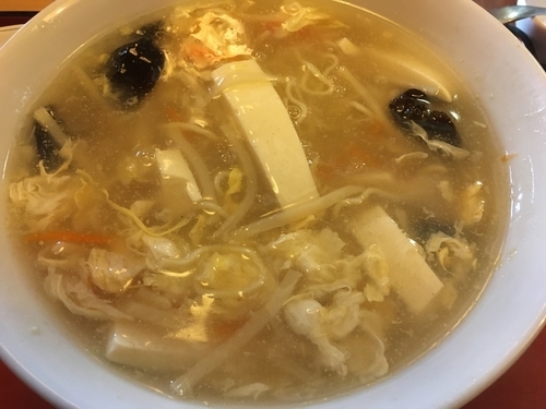 「スーラーメン」@おこげとぎょうざの写真