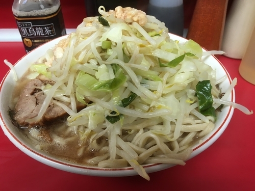 「野菜マシニンニクアブラカラメ」@ラーメン二郎 湘南藤沢店の写真