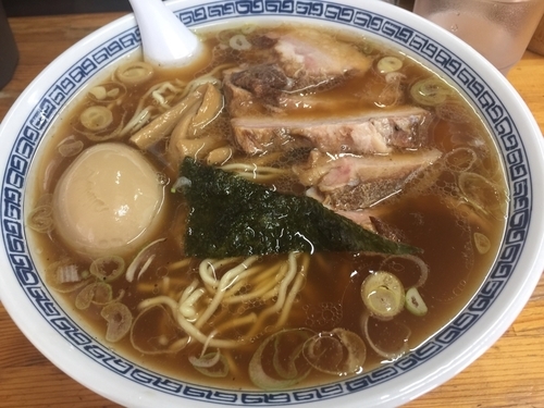 「味玉チャーシュー麺大盛」@中華そば・つけめん 甲斐の写真