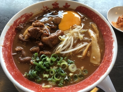「こってりラーメン」@徳島ラーメン 東大 福山店の写真