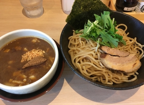 「カレーつけ麺（中盛）」@麺処つむじの写真