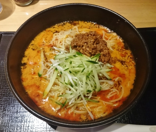 「冷やし担々麺(夏季限定) 850円」@一番太鼓の写真