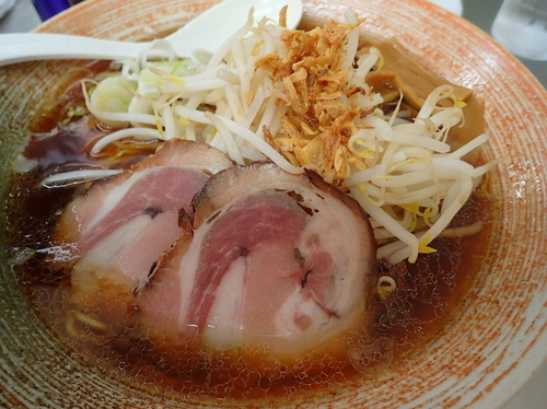 「濃い覆麺 正油」@覆麺 智の写真