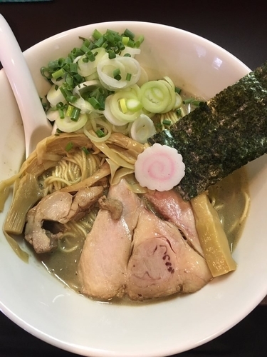 「限定 特濃900円+ネギ50円」@おおぜき中華そば店の写真