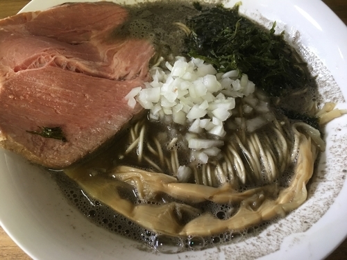 「【限定】  濃煮干しそば」@へべれ家の写真