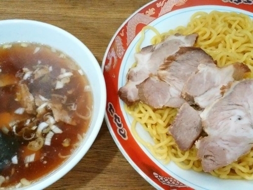 「もりそば＋チャーシュー」@中華そば マルナカの写真