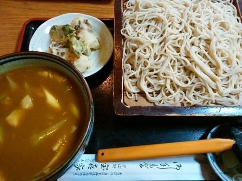 「つけカレーそば」@宝喜家の写真