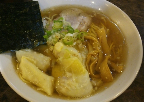 「わんたんめん（しお）　800円」@らーめん超ひがし皐月の写真