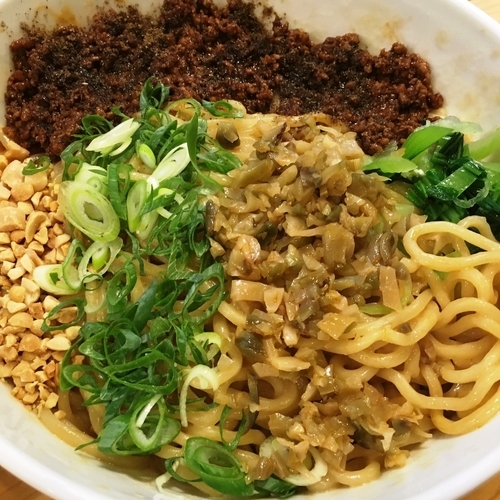 「坦々まぜそば（大盛 375ｇ）」@活龍まぜそば専門 天地の写真