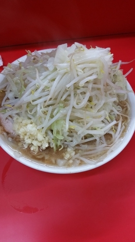 「小ラーメン」@ラーメン二郎 松戸駅前店の写真