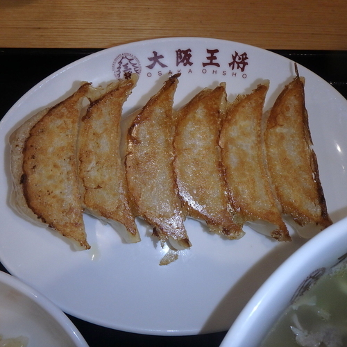 「五目野菜汁そば＋王将セット(1,120円？)」@大阪王将 広島可部店の写真