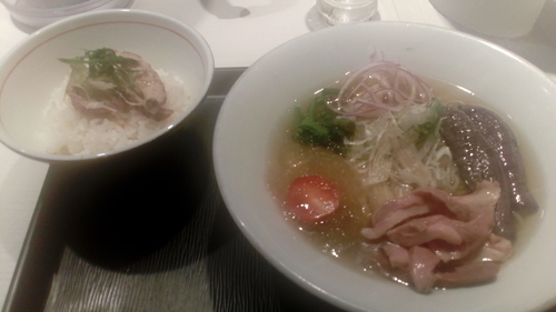 「カモーン3号(800円）」@煮干し中華そば 一燈の写真