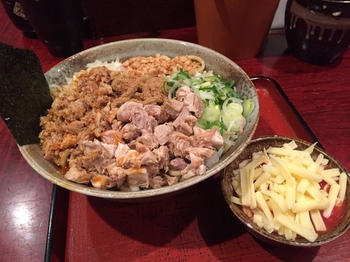 「トマトカレー混ぜそば」@食処 渓の写真