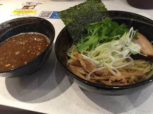 「焦がしにんにくつけ麺」@麺処 いっぱくの写真