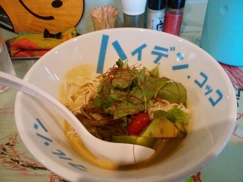 「【野菜の日限定】特製★冷やしてマルソンらーめん」@ハイデン.コッコFACTORYサマンサ・タマサの写真