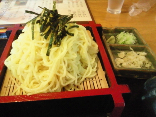 「ざるらーめん大盛 740円」@和風味な店 玉やの写真