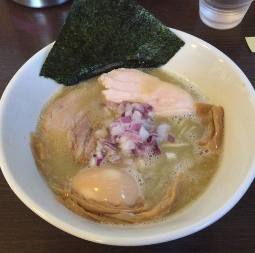 「上州湯上り美人パイパンラーメン」@つけ麺 弥七の写真