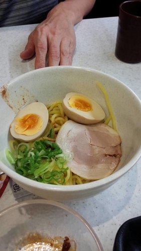 「かっぱの油そば」@かっぱ寿司 アクロスプラザ若葉台店の写真