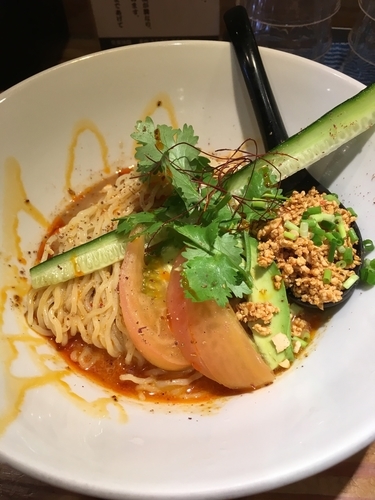 「限定冷やし坦々麺」@らぁ麺屋 つなぎの写真