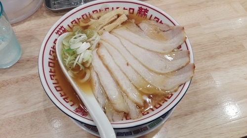 「肉中華そば」@中華そばムタヒロ 国立店の写真