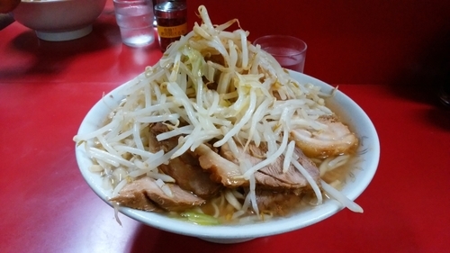 「ラーメン　大　ヤサイ」@ラーメン二郎 西台駅前店の写真