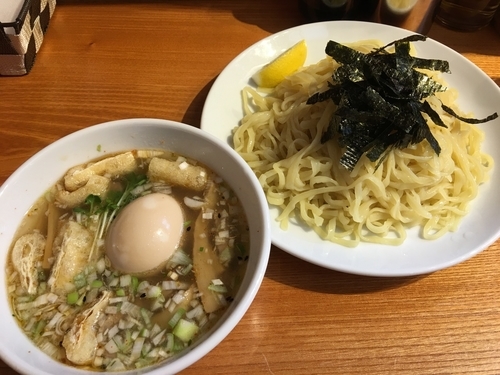 「限定 塩ざるらぁめん 880円 味玉100円。」@神田らぁめん 悠 HARUKAの写真