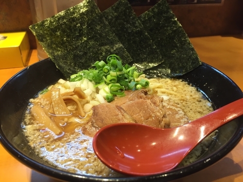 「生姜醤油ラーメン＋お茶漬け 【限定】」@麺屋 翔 品川店の写真
