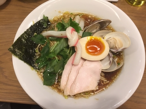 「蛤SOBA¥980」@むぎとオリーブ さいたま新都心店の写真