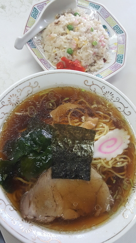 「半チャーハンセット」@中華コナンの写真