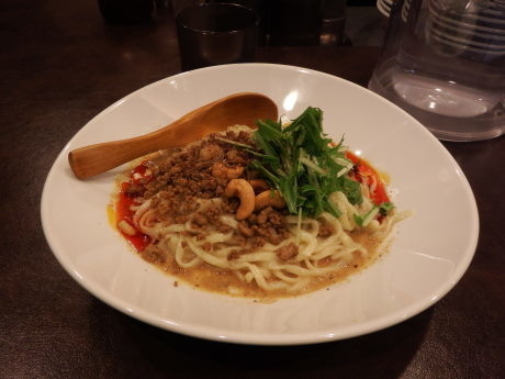 「汁なし担担麺（シビれる）」@175°DENO 担担麺 北2西3駅前通店の写真