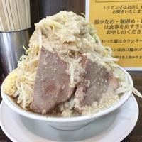ラーメン 野菜増し、脂、味濃いめ、ニンニク