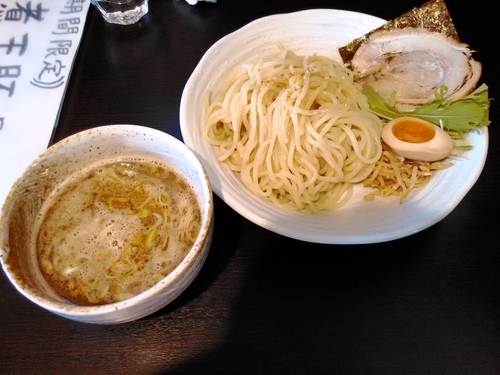 「柚子つけめん」@麺屋 シロサキの写真