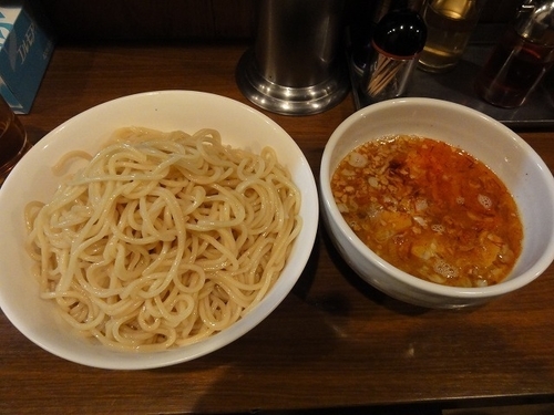 「塩つけ麺　大盛無料」@麺家 彩華 池上店の写真