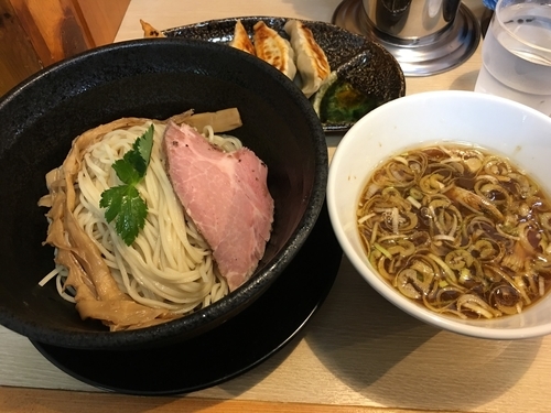 「【限定】 鶏と浅利のつけそば」@麺屋壱心の写真