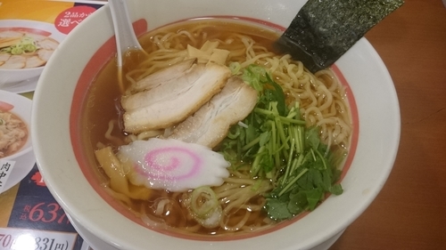 「中華そば（421円）」@幸楽苑 秋葉原店の写真